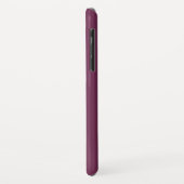 Pet Photo Collage Modern Monogram Magenta Dog Case-Mate iPhone Case (Achterkant/links)