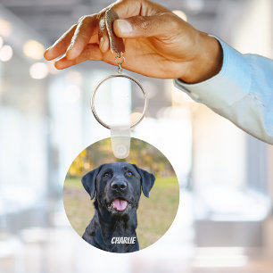 Pet Photo Hondenliefhebber Keepsake Sleutelhanger