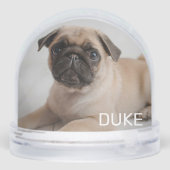 Pet Photo Keepsake with Name (Arrière)