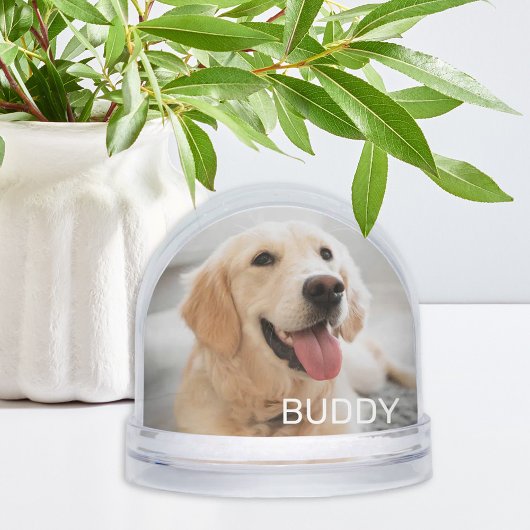 Pet Photo Keepsake with Name