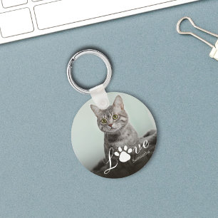 Pet Photo Love Gepersonaliseerd Schattige Sleutelhanger