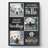 Pet Photo Memorial Dog Keepomwille | Pet Loss Fotoplaat (voorkant)