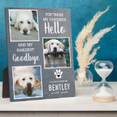 Pet Photo Memorial Dog Keepomwille | Pet Loss Fotoplaat (Zijkant)