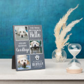Pet Photo Memorial Dog Keepomwille | Pet Loss Fotoplaat (Zijkant)