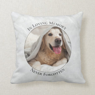 Pet Photo Memorial Kussen