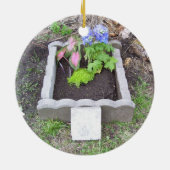 Pet Photo Memorial Ornament (Achterkant)
