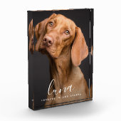 Pet Photo Memorial Sympathy Tribute Fotoblokken (Links)
