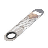 PET Photo ✨ Mooie Custom Speed Flessenopener (Voorkant Gekanteld)