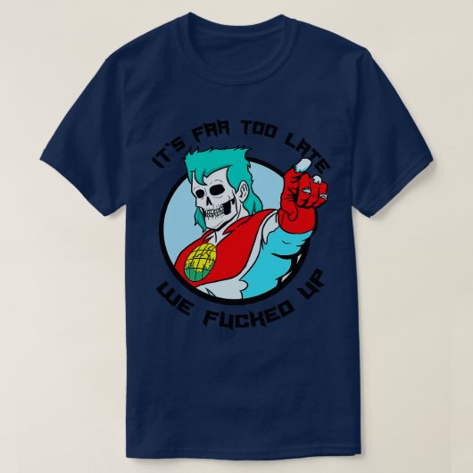 Pet plan t-shirt (Design voorkant)