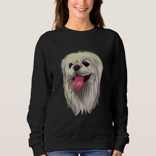 Pet Poodle Cute Trui (Voorkant)