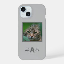 Pet Portrait iPhone Case met een naam