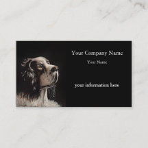 Pet Portrait Painting Business Card