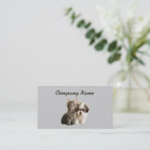 Pet Products & Services Visitekaartje (Staand voorkant)