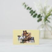 Pet Products & Services Visitekaartje (Staand voorkant)