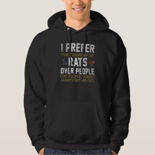 Pet Rat Beter dan mensen Fancy Rat Owner Hoodie