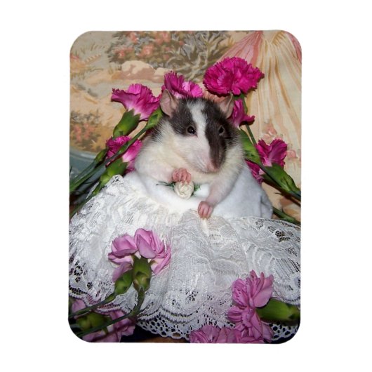 Pet Rat Bride Trudy Flexible Magnet (Vertical)