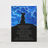 Pet Rat Sympathie met Spiritueel gedicht Kaart (Voorkant)