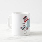 Pet Scarf & Mittens Koffiemok (Voorkant links)