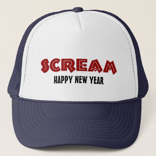 Pet Scream Happy New Year (Voorkant)