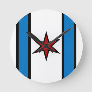 Pet Shield Wall Clotck Ronde Klok