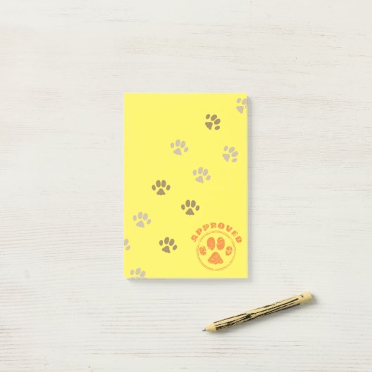 Pet Shop Kunst Post-it® Notes (Op bureau)