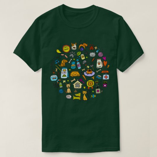 Pet shop t-shirt (Design voorkant)