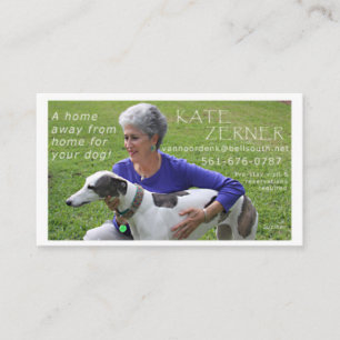 pet sit biz - kaart visitekaartje