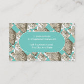 Pet Sitter Cute Visitekaartje (Achterkant)