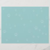 Pet Sitter.Dog Sitter.2 voor 1.. Flyer (Achterkant)