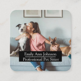 Pet Sitter Visitekaartje