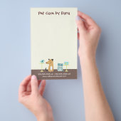 Pet Sitter's Business Flyer (Hand)