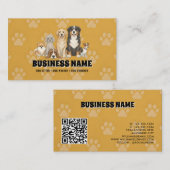 Pet Sitting Dog Walker  Visitekaartje (Voorkant / Achterkant)