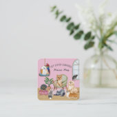 Pet Sitting, Dog Walking, Grooming Visitekaartje (Staand voorkant)