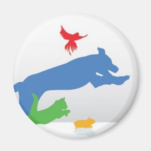 Pet Sitting Magneet (Voorkant)