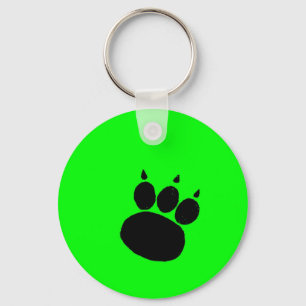 Pet Sitting Services Pauw Print Sleutelhanger