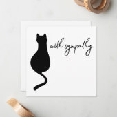 Pet Sympathie Notitiekaartje (Voorkant / Achterkant in situ)