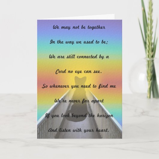 Pet Sympathy Card - Hond Kaart (Voorkant)