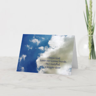 Pet Sympathy Card Kaart