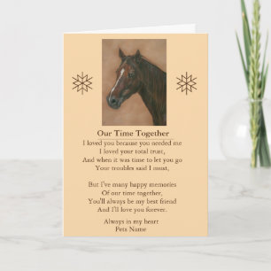 pet sympathy poem original customizable message kaart