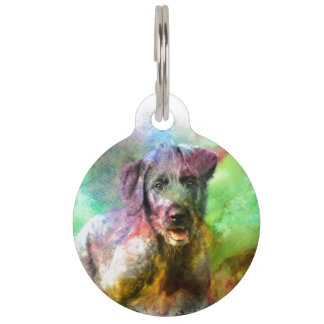 Pet Tag Irish Wolfhound 001 Huisdierpenning