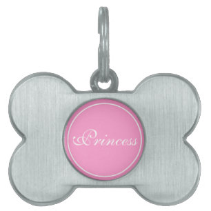 Pet Tag Princess Huisdieren Naamplaatje