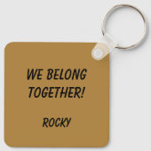 Pet Talk Sleutelhanger (Achterkant)