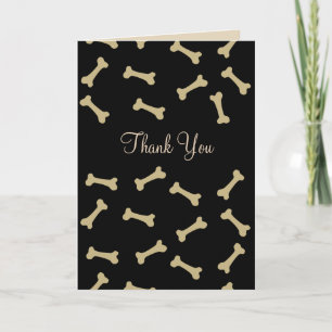 Pet Thème Merci Cartes