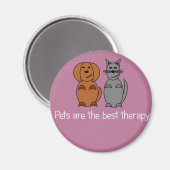 Pet Therapy Magnet Magneet (Voorkant / Achterkant)