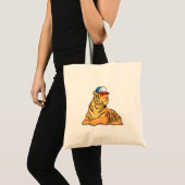 Pet Tiger Tote Bag (Voorkant (product))