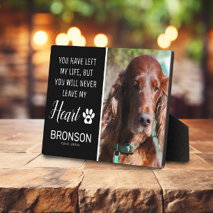 Pet Tribute Herdenking van de hond Keepslag Fotoplaat