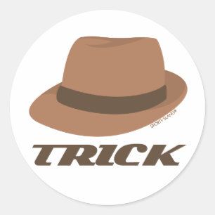 Pet Trick - Cadeaus voor Sportfans Ronde Sticker