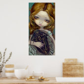 Pet Trilobite fantasy lowbrow Art Print (Keuken)