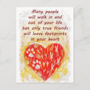 Pet true vriend quote briefkaart