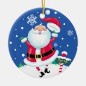 Pet uit! keramisch ornament (Voorkant)